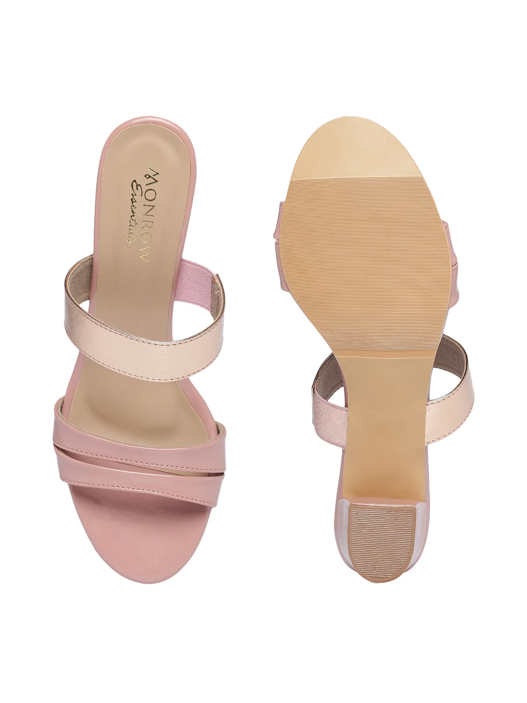 Vedika Pink Block Heels - Image 7