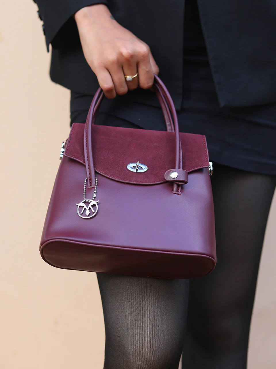Velora Maroon Sling Bag