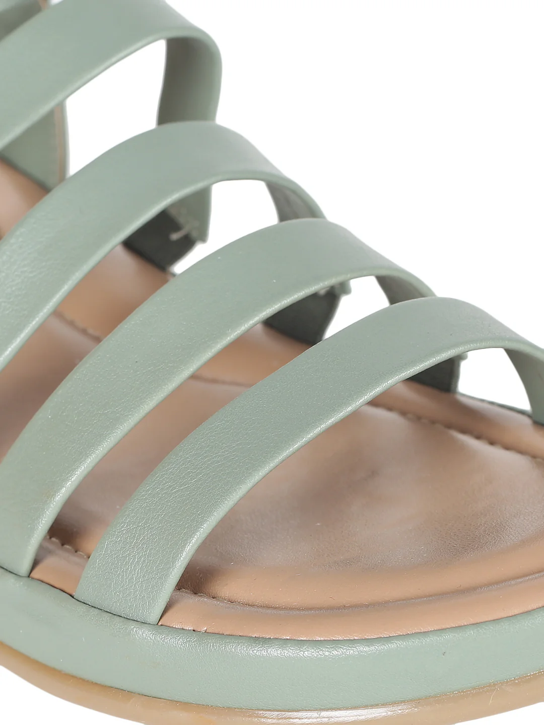 Vincenzo Olive Flats - Image 6