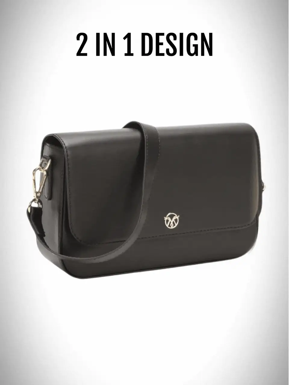 Yin-Yang Black Sling Bag - Image 5