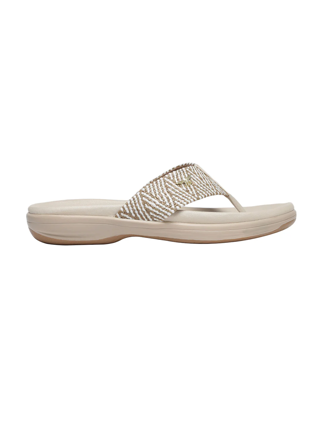 Zalina Cream Flats - Image 8
