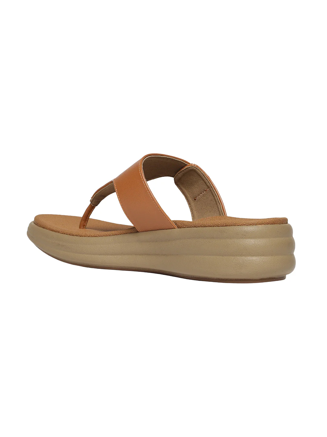 Zivia Tan Wedge Heels - Image 6