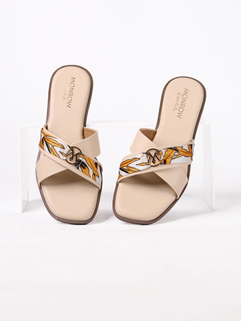 Zoria Cream Flats - Image 4