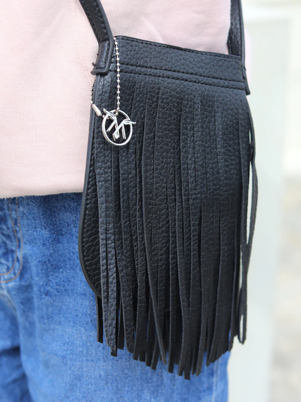 Zorro Black Sling Bag - Image 4